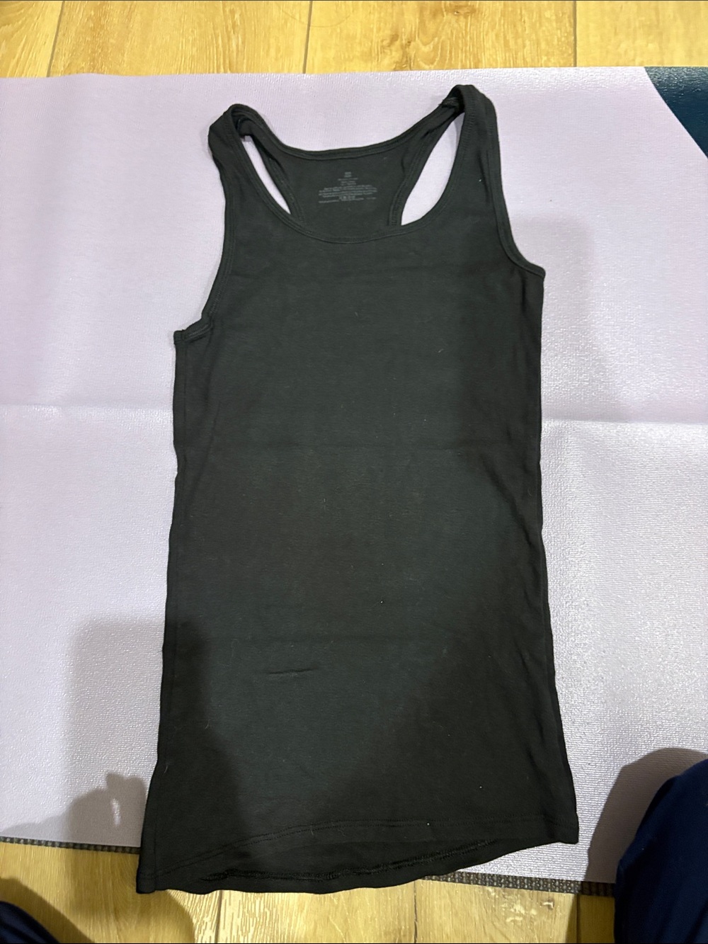 Black Racerback Tank